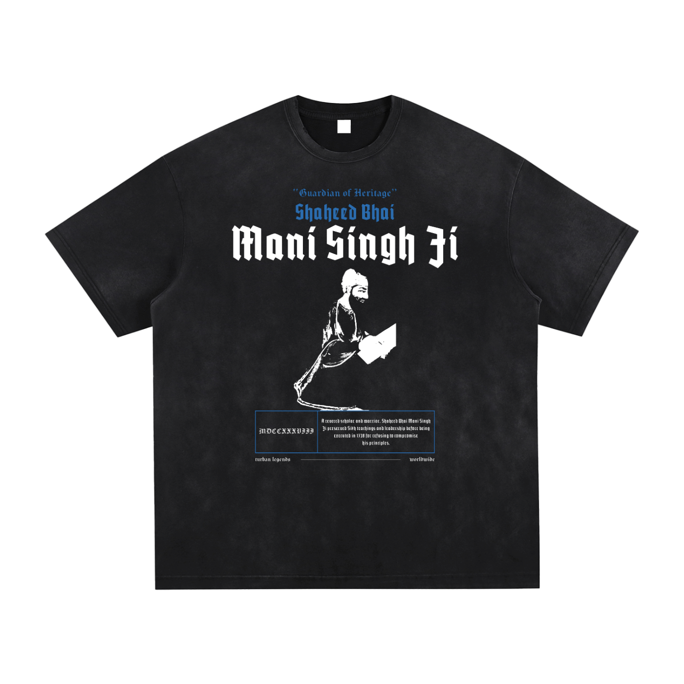 Bhai Mani Singh Ji Tee – Turban Legends®