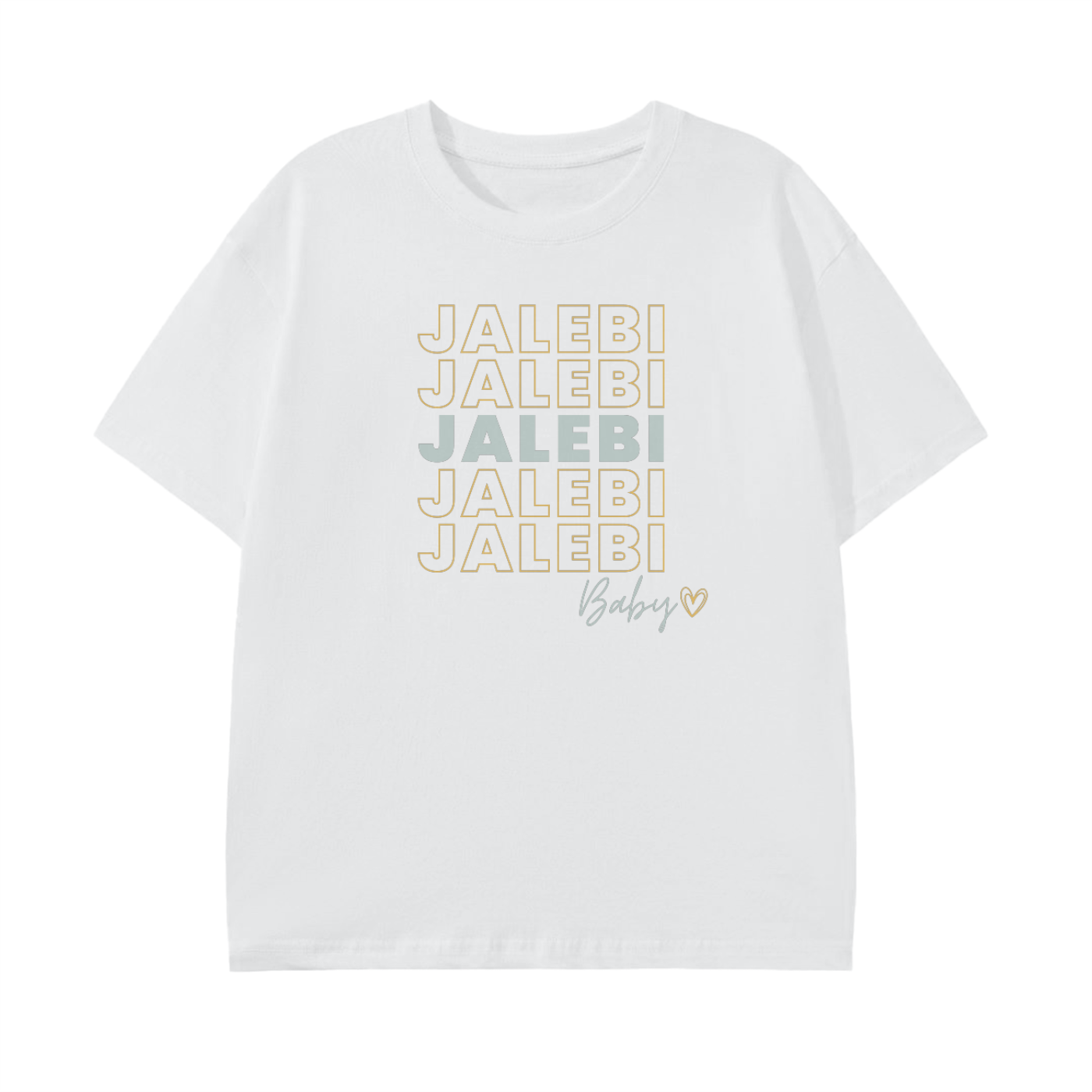 Jalebi Baby Tee – Cultured Kaur