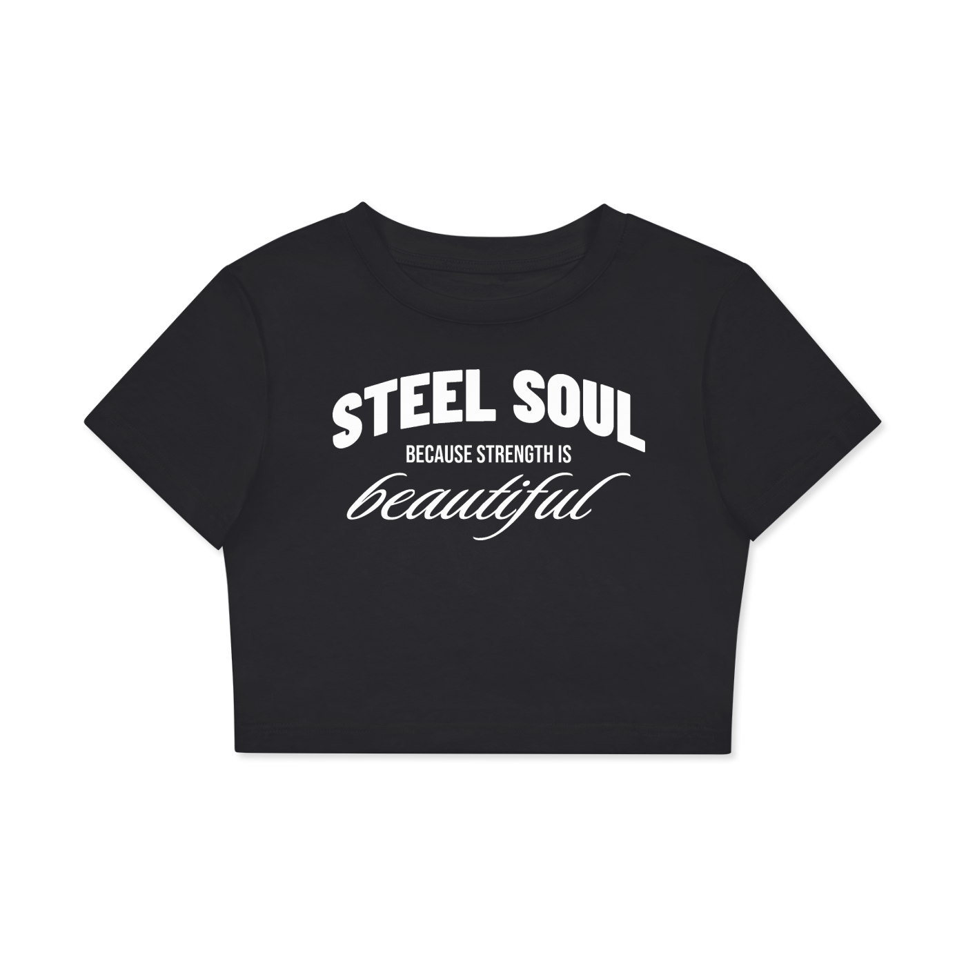 Steel Soul Crop Tee – Akali Essntls