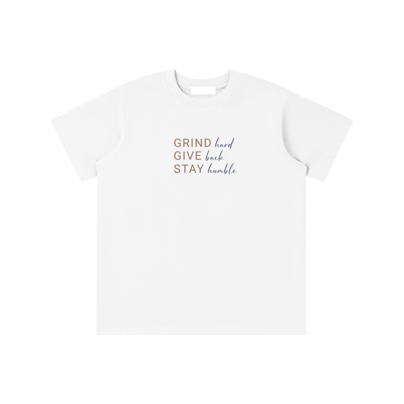 Grind Hard Kids Tee – Cultured Kaur