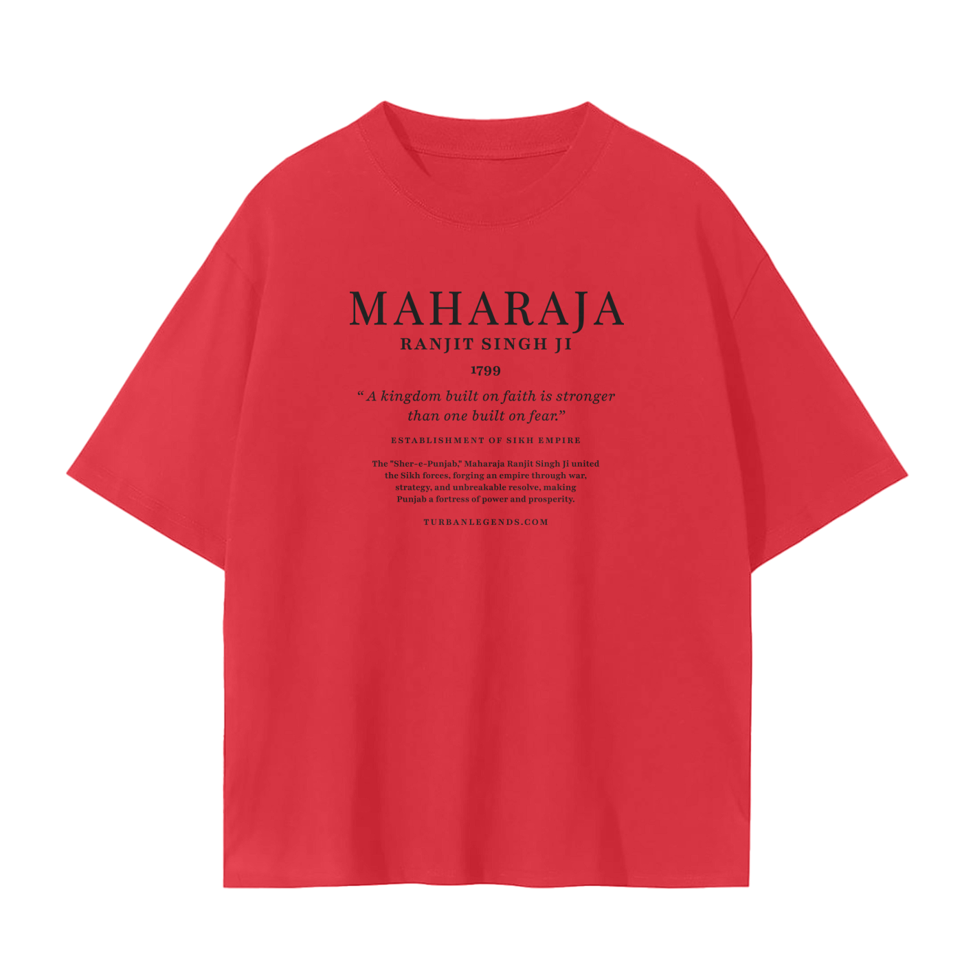 Maharaja Ranjit Singh Ji Tee – Turban Legends®