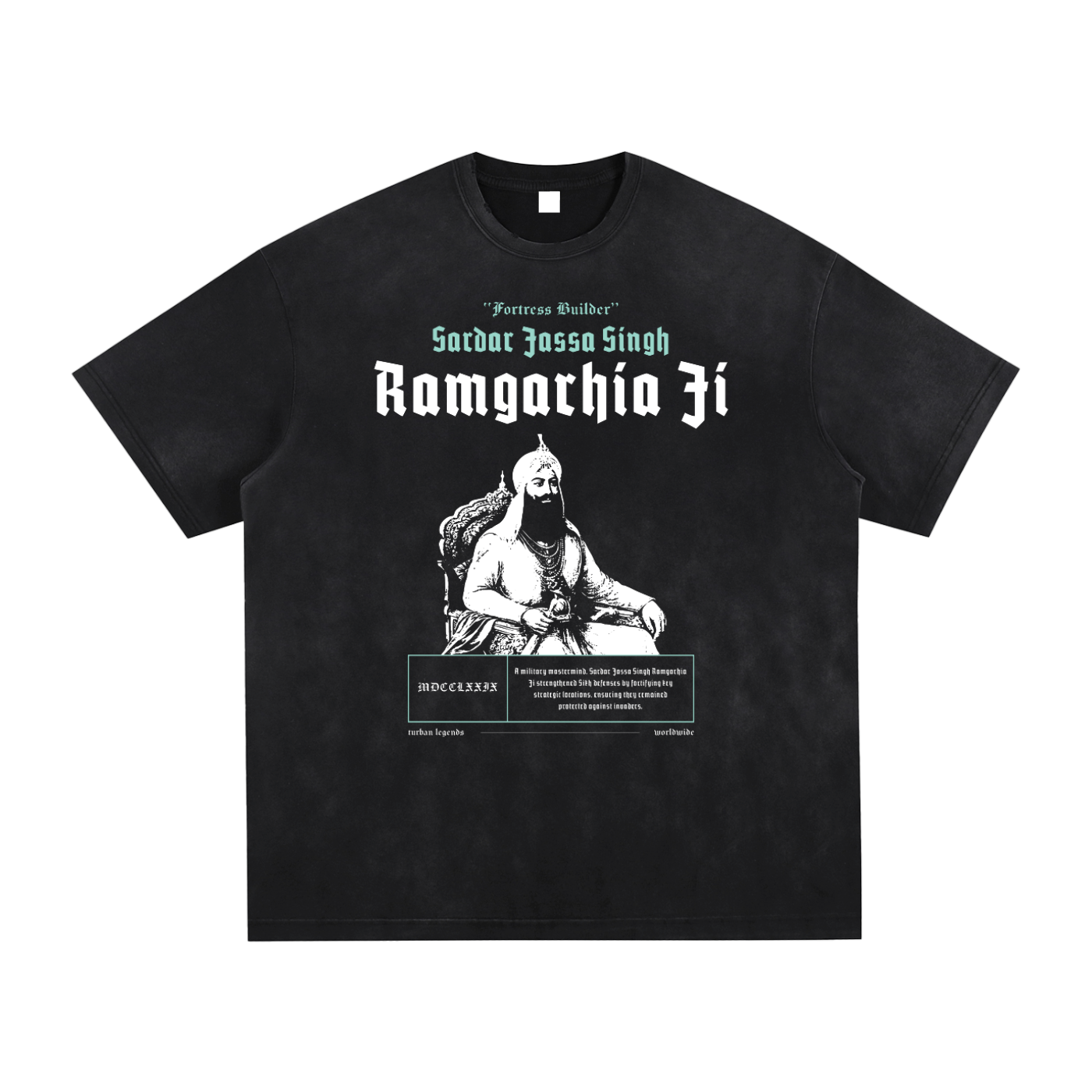 Jassa Singh Ramgarhia Ji Retro Tee – Turban Legends®