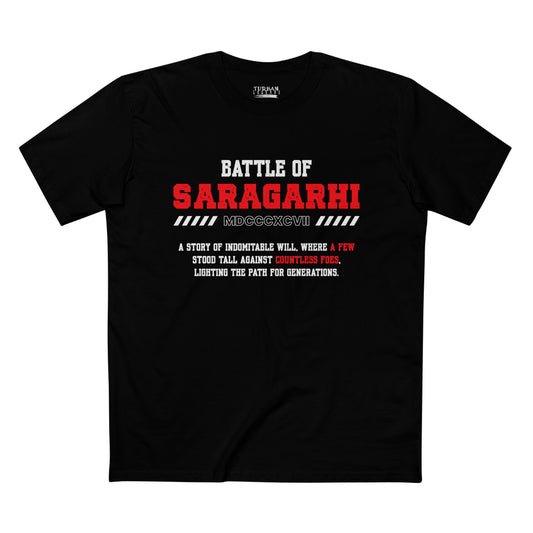 AKHAR Edition Tee by TURBAN LEGENDS - SARAGARHI