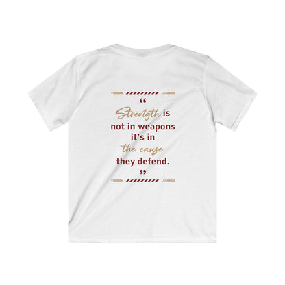 Kid’s AKHAR Edition Tee by TURBAN LEGENDS - THE LIONS AWAKENING