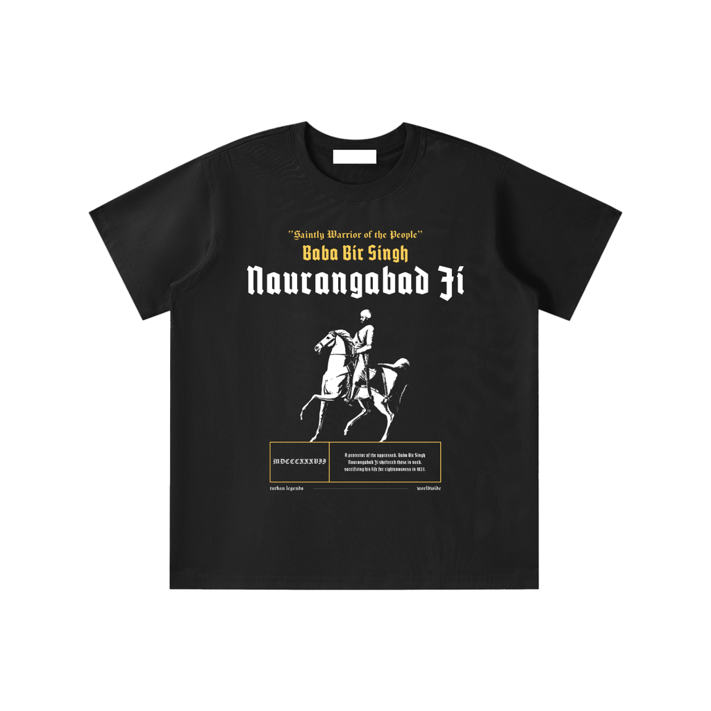 Baba Bir Singh Naurangabad Ji Retro Kids' T-shirt