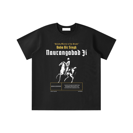 Baba Bir Singh Naurangabad Ji Retro Kids' T-shirt