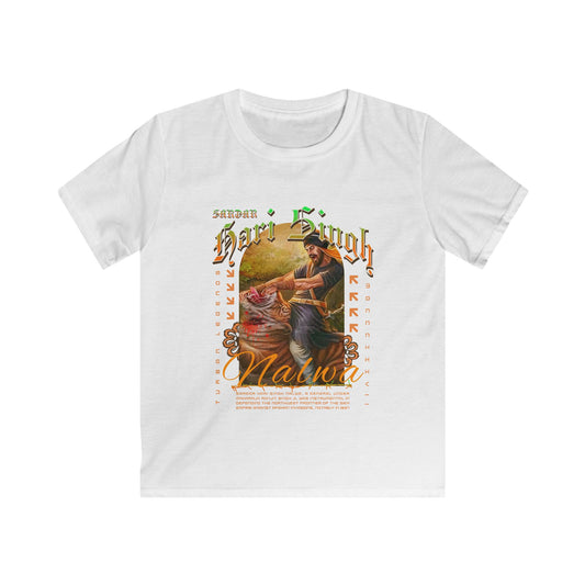 Kid’s VINTAGE Series Tee by TURBAN LEGENDS - HARI SINGH NALWA JI