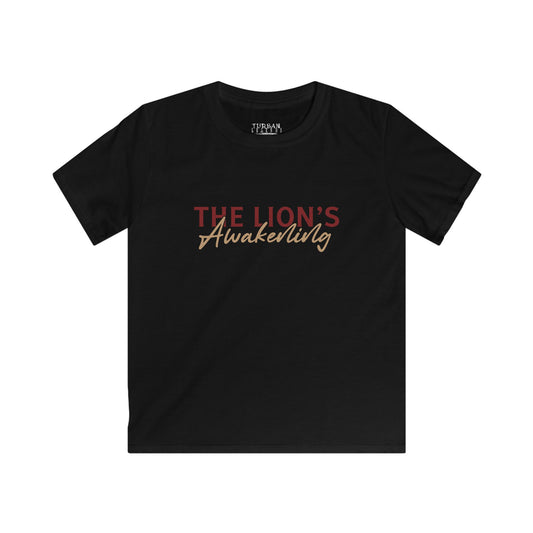 Kid’s AKHAR Edition Tee by TURBAN LEGENDS - THE LIONS AWAKENING
