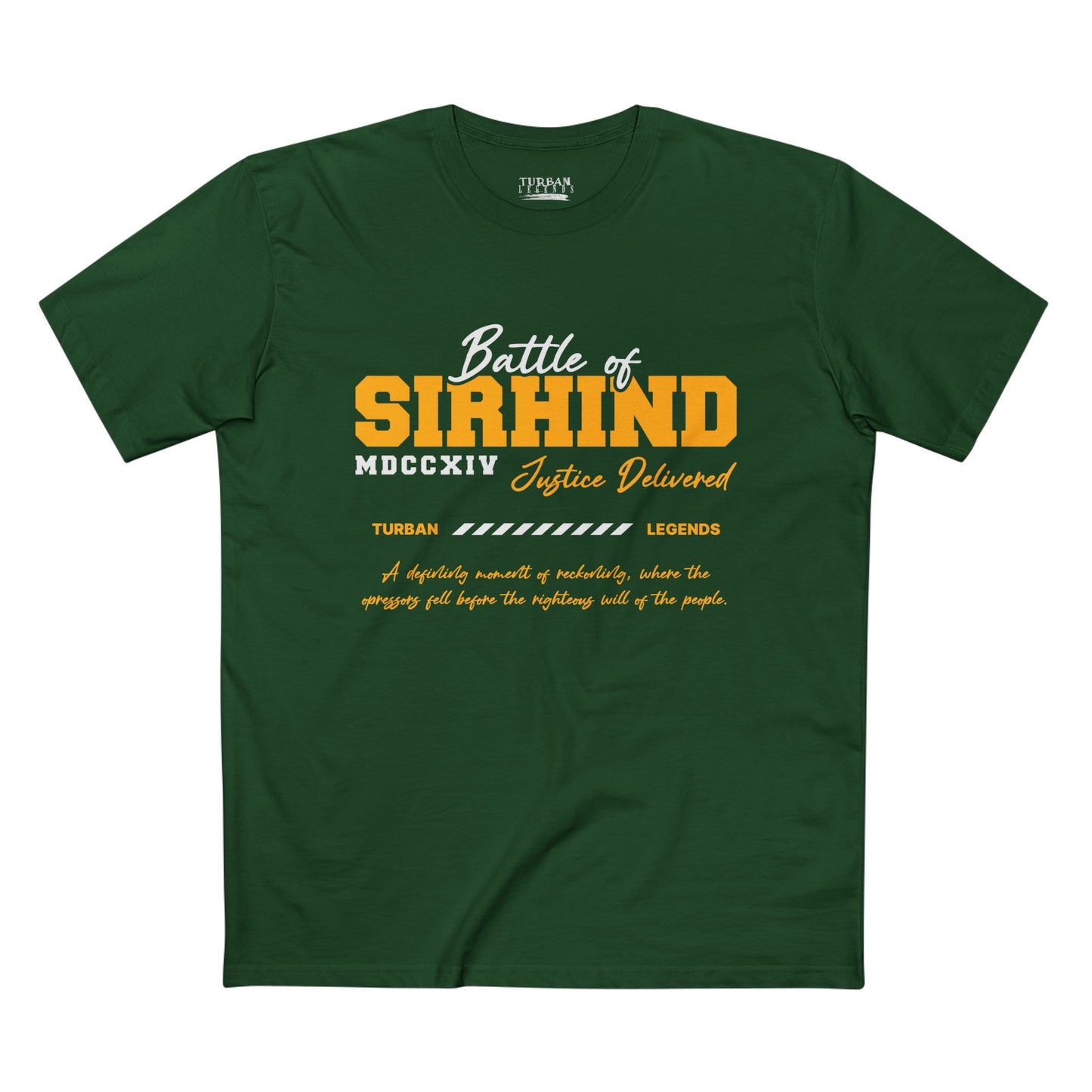 AKHAR Edition Tee by TURBAN LEGENDS - SIRHIND