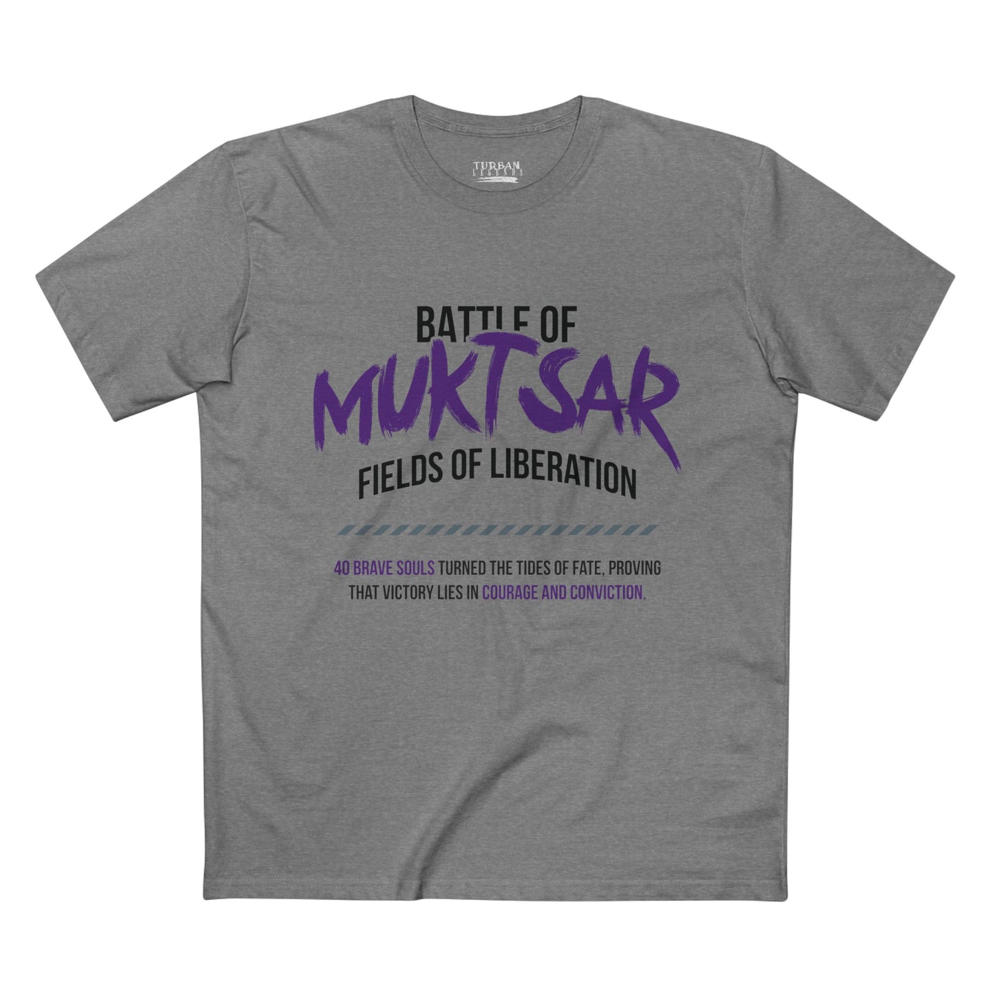 AKHAR Edition Tee by TURBAN LEGENDS - MUKTSAR
