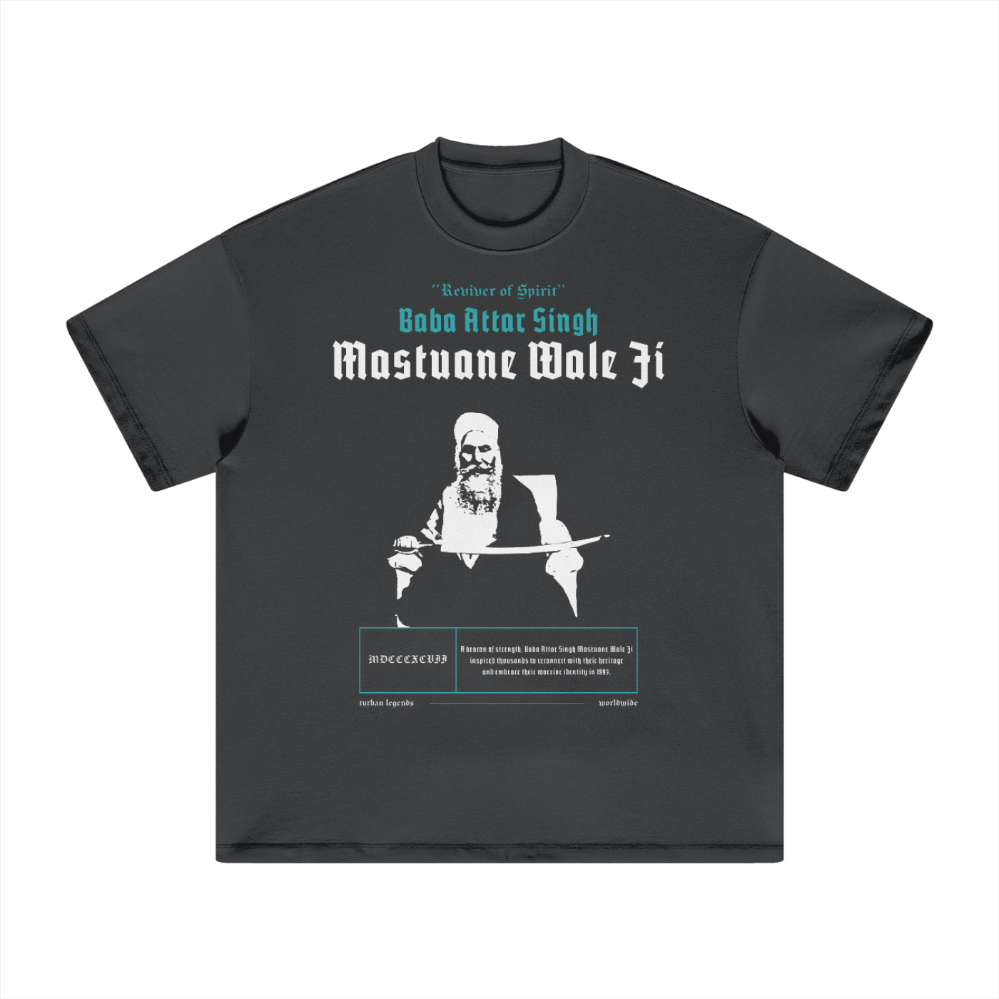 Mastuane Heavy Tee by TURBAN LEGENDS