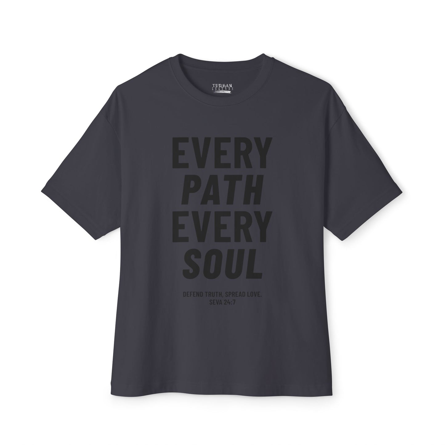 MANTRA Line Tee by TURBAN LEGENDS - EVERY PATH EVERY SOUL