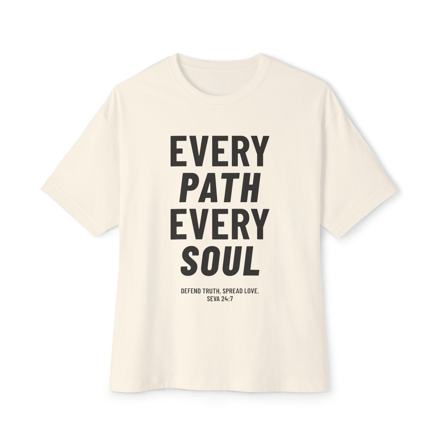 MANTRA Line Tee by TURBAN LEGENDS - EVERY PATH EVERY SOUL