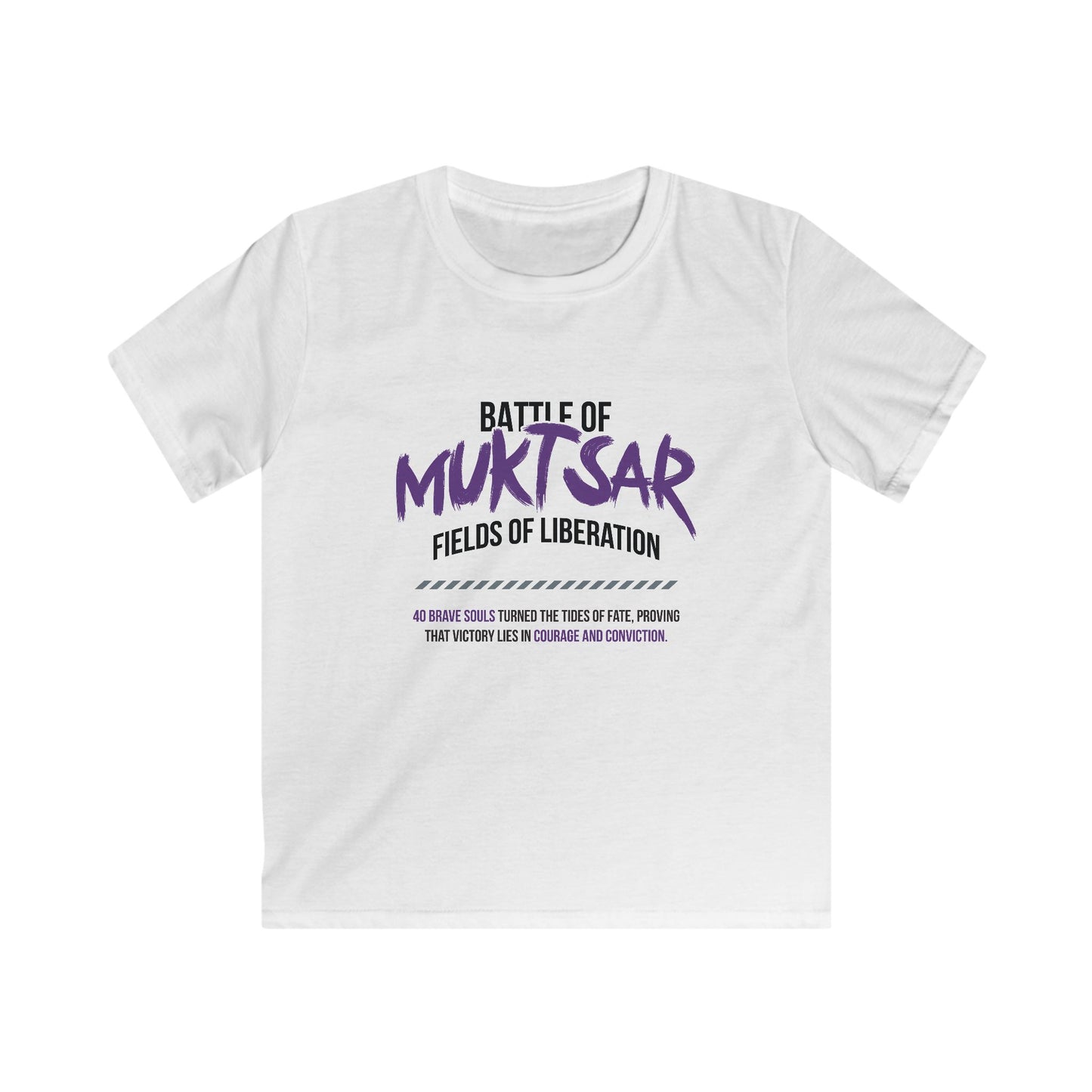 Kid’s Battle of Muktsar Tee by Turban Legends