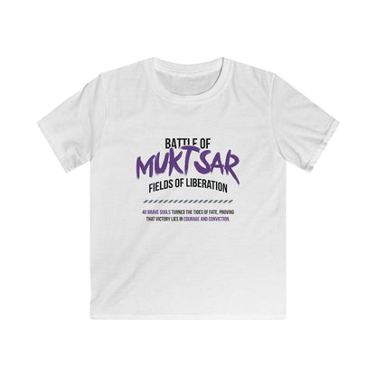 Kid’s Battle of Muktsar Tee by Turban Legends