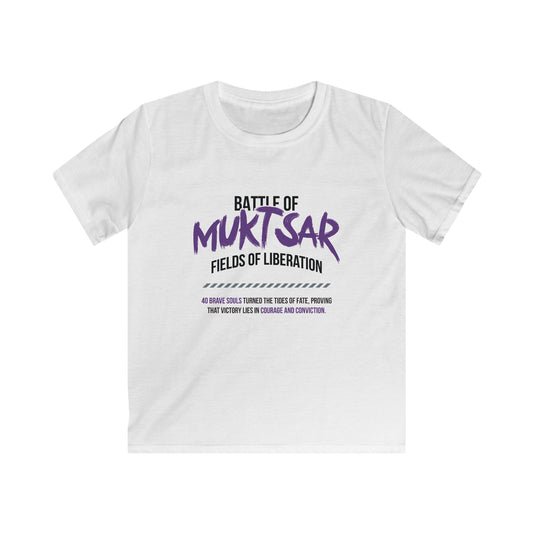 Kid’s Battle of Muktsar Tee by Turban Legends