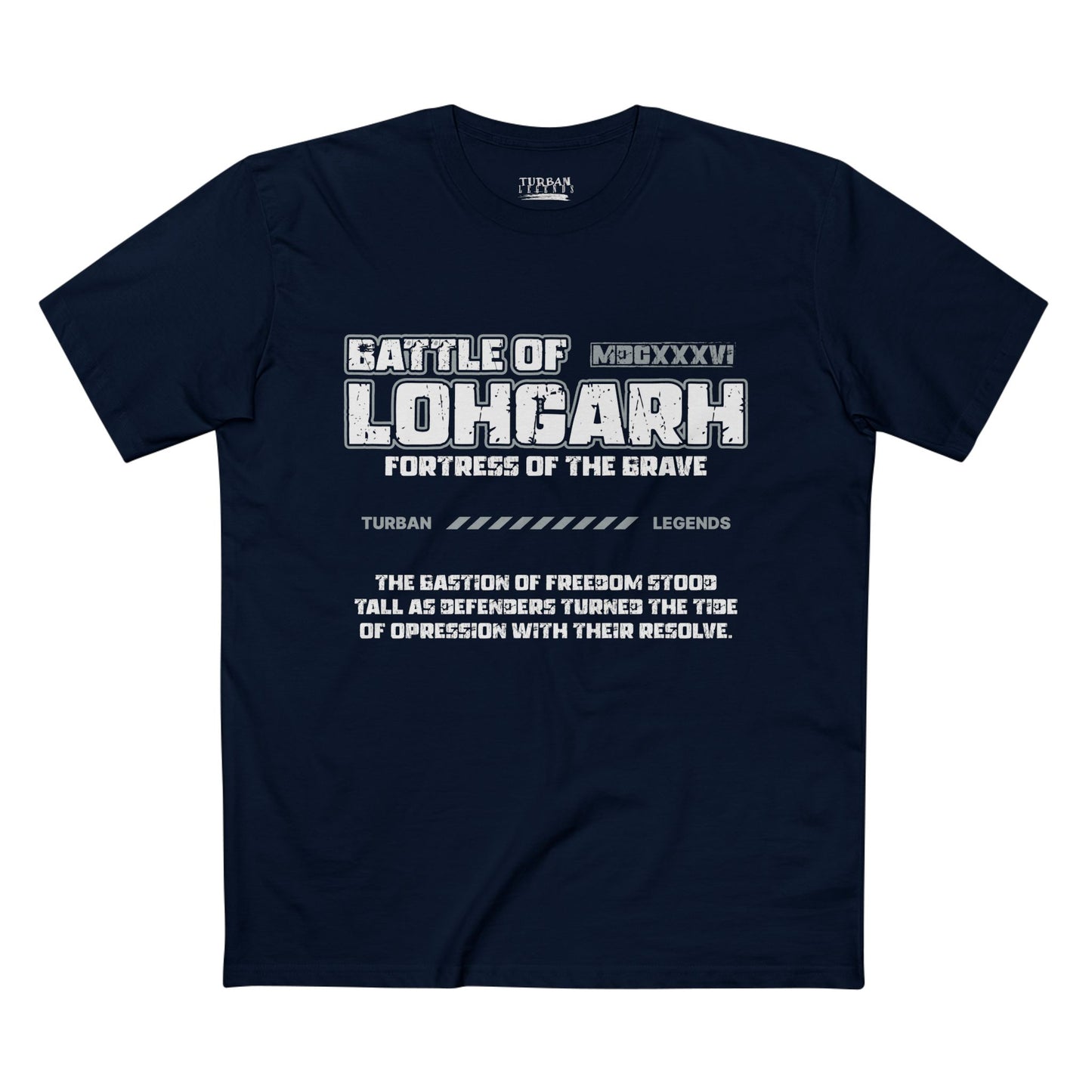 AKHAR Edition Tee by TURBAN LEGENDS - LOHGARH