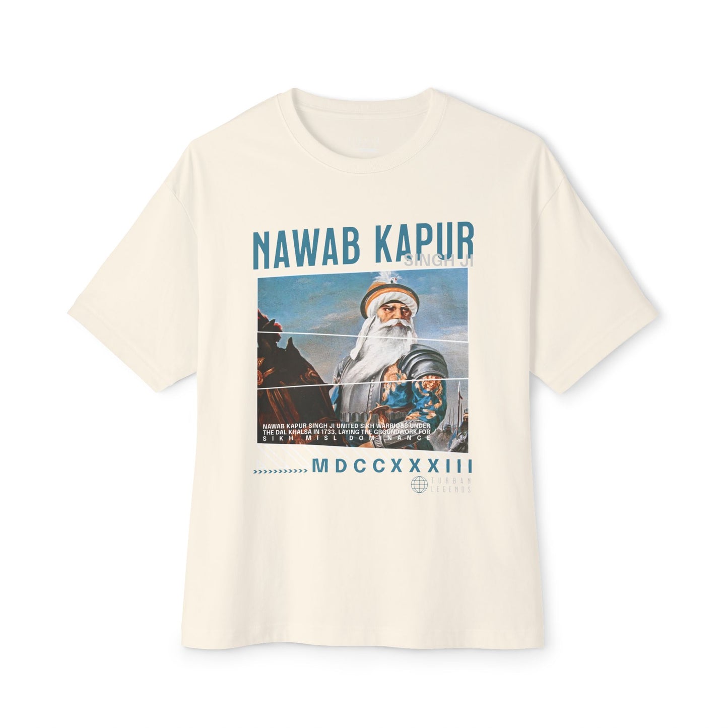 ਮਹਿਲਾ ਨਵਾਬ ਕਪੂਰ ਸਿੰਘ ਜੀ [ਓਵਰਸਾਈਜ਼ਡ ਬਾਕਸ ਟੀ]
