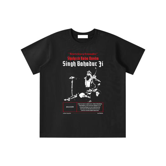 Baba Banda Singh Bahadur Ji Retro Kids' T-shirt
