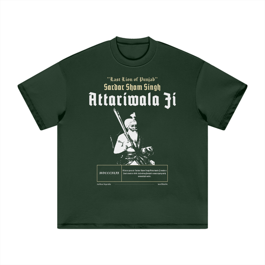 Attariwala Heavy Tee by TURBAN LEGENDS