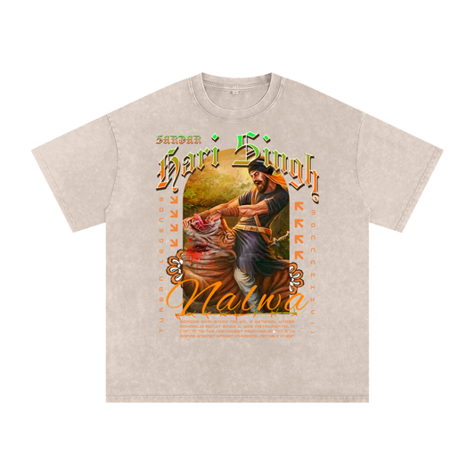 Hari Singh Nalwa Ji Vintage Tee – Turban Legends®