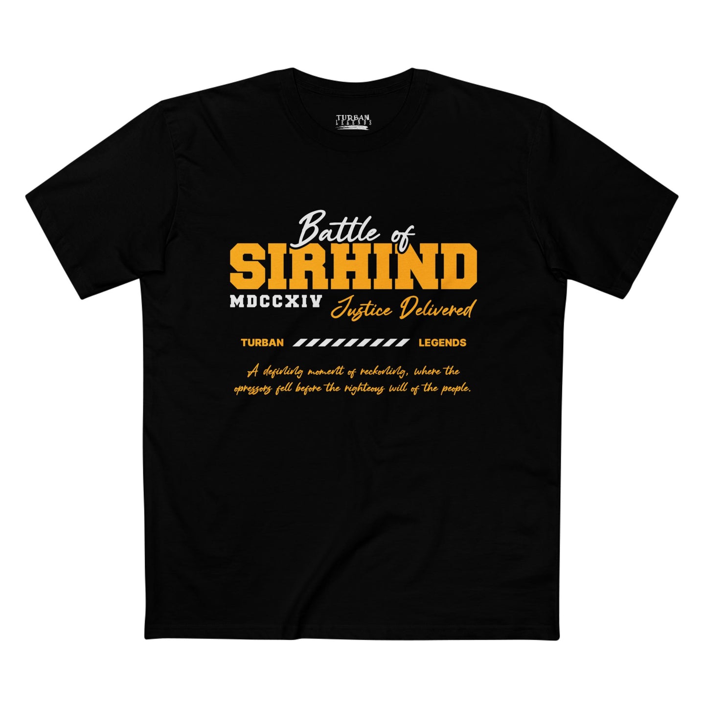 AKHAR Edition Tee by TURBAN LEGENDS - SIRHIND