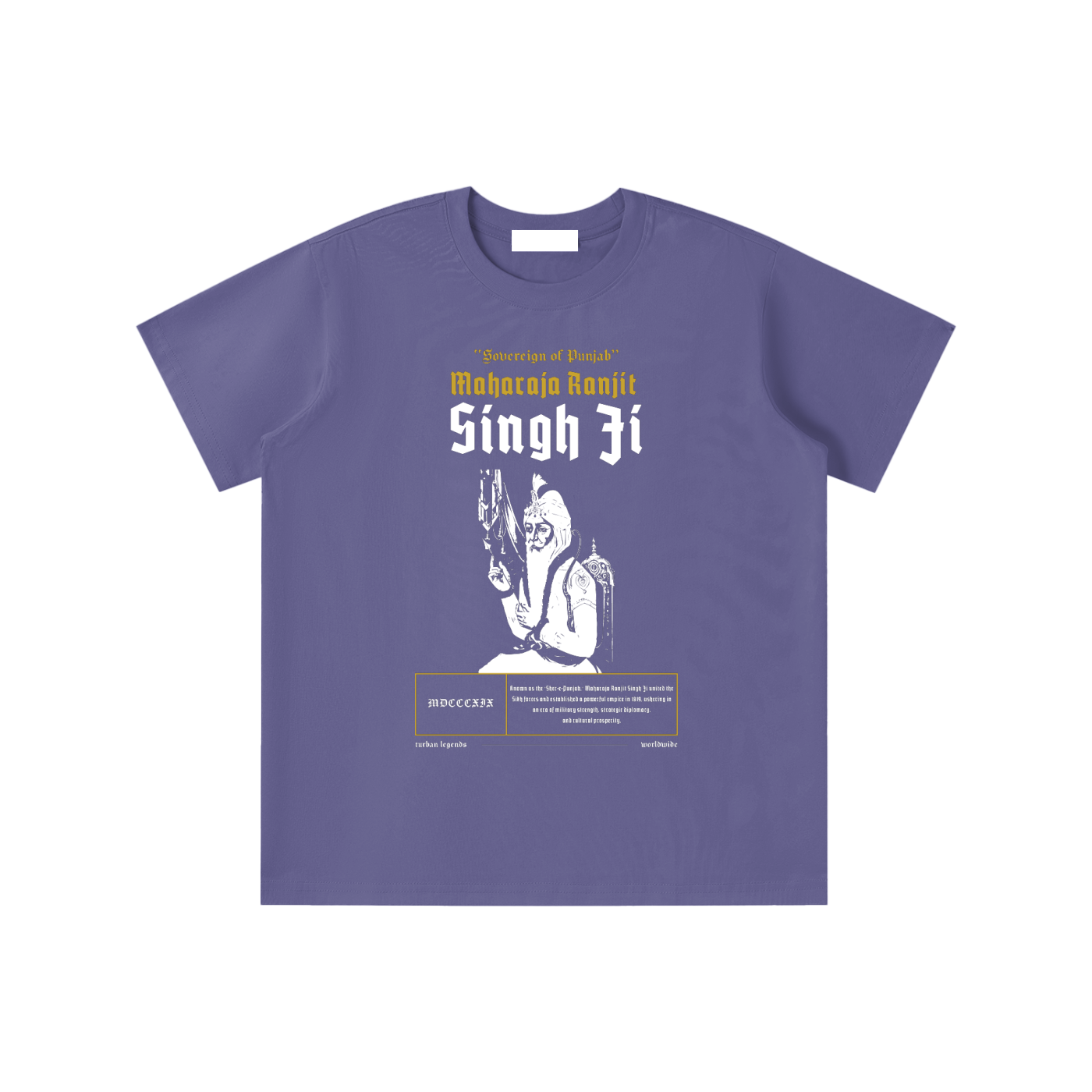 Maharaja Ranjit Singh Ji Retro Kids' T-shirt