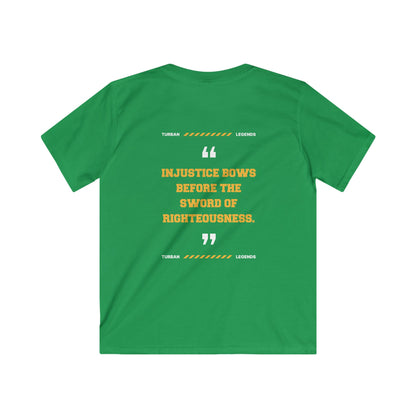 Kid’s AKHAR Edition Tee by TURBAN LEGENDS - SIRHIND