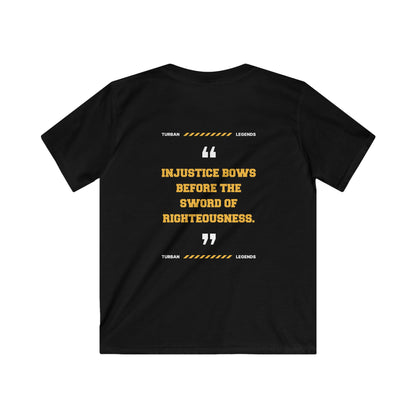 Kid’s AKHAR Edition Tee by TURBAN LEGENDS - SIRHIND