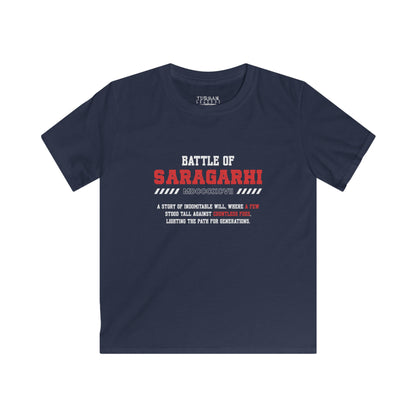 Kid’s AKHAR Edition Tee by TURBAN LEGENDS - SARAGARHI