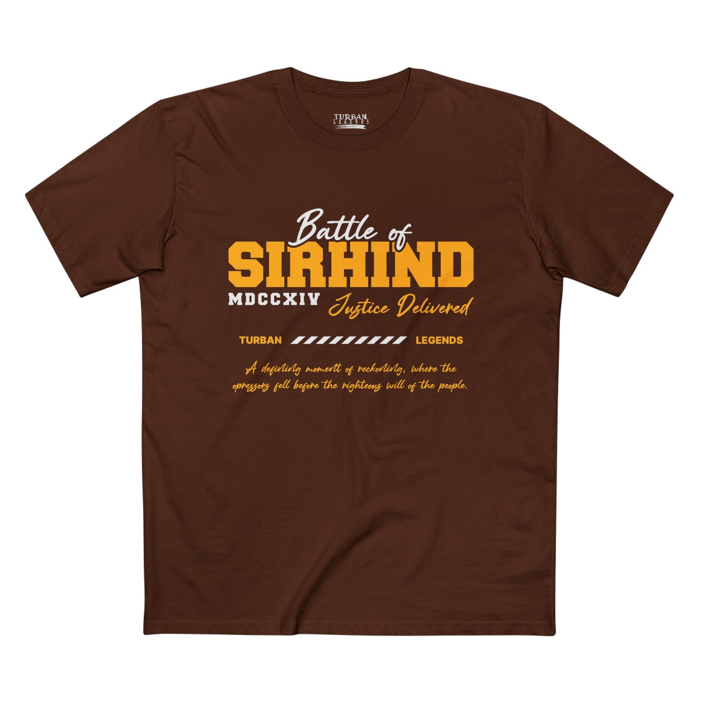 AKHAR Edition Tee by TURBAN LEGENDS - SIRHIND
