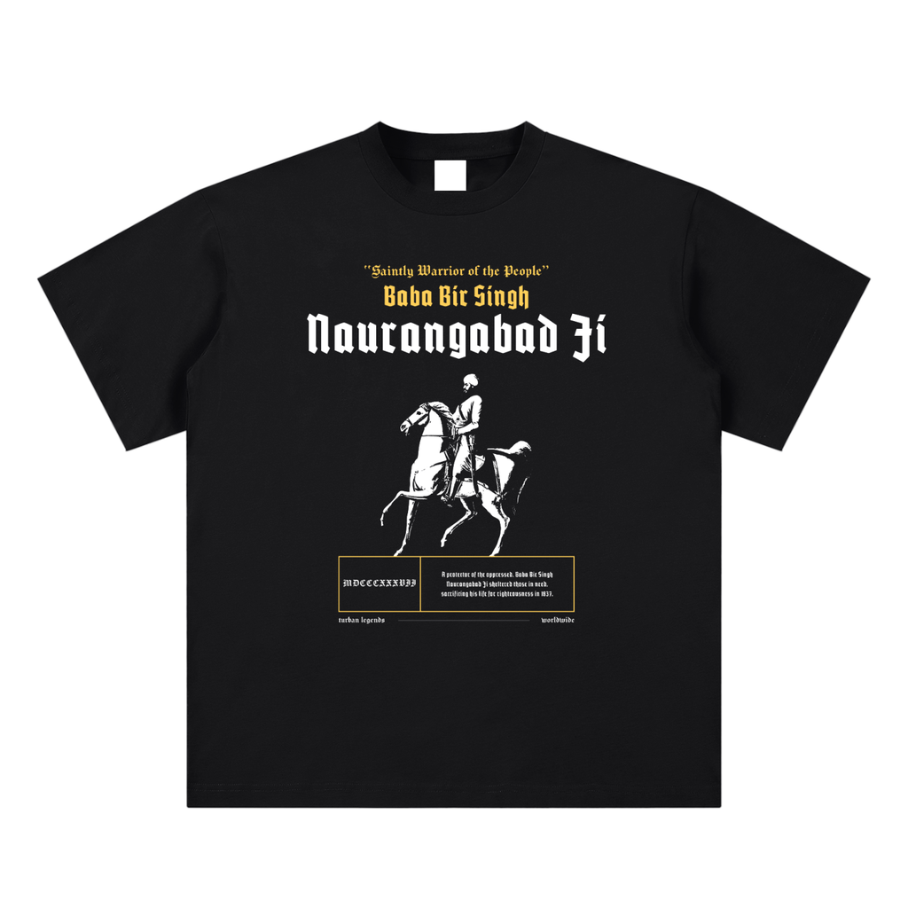 Baba Bir Singh Naurangabad Ji Retro Tee
