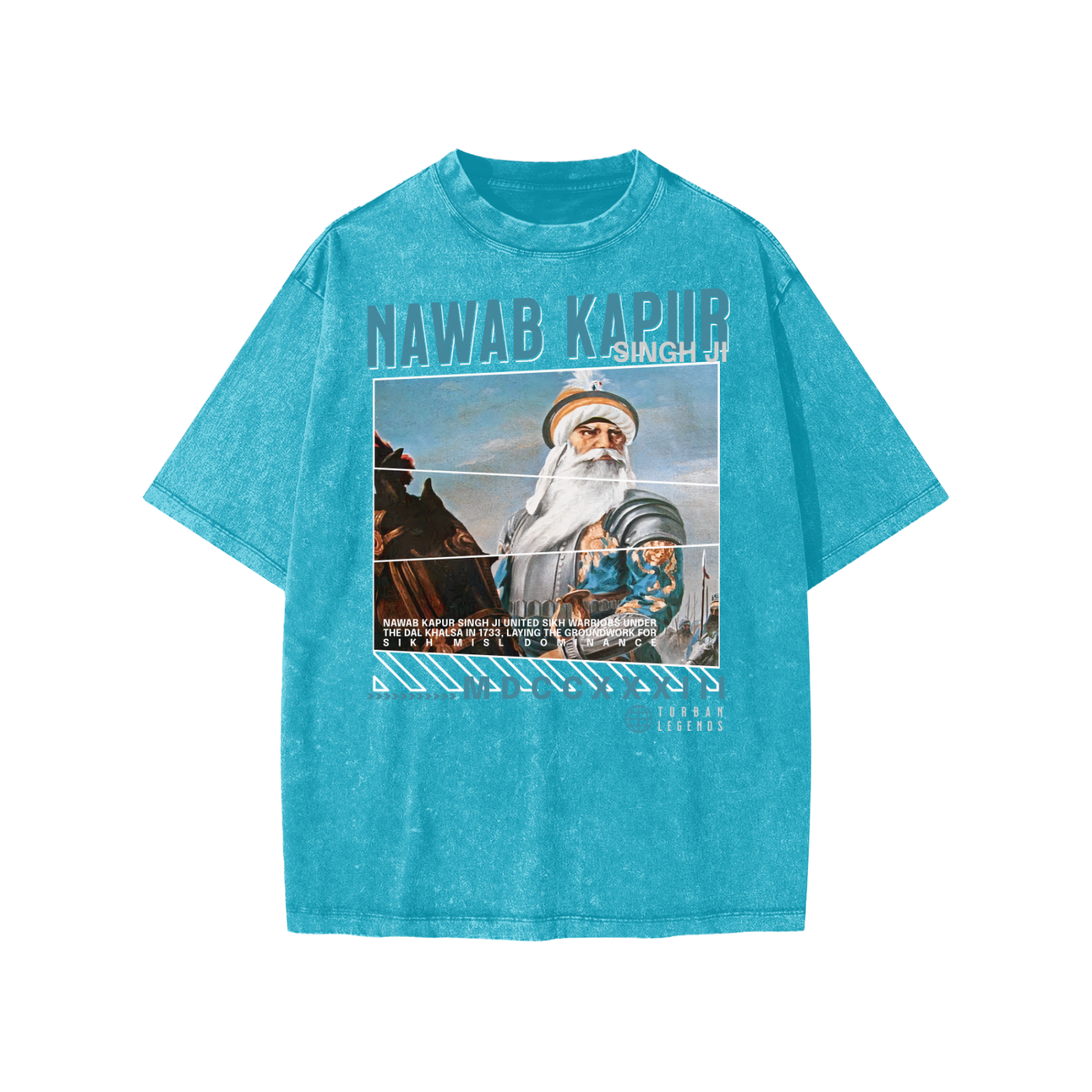 Nawab Kapur Singh Ji Vintage Kids Tee