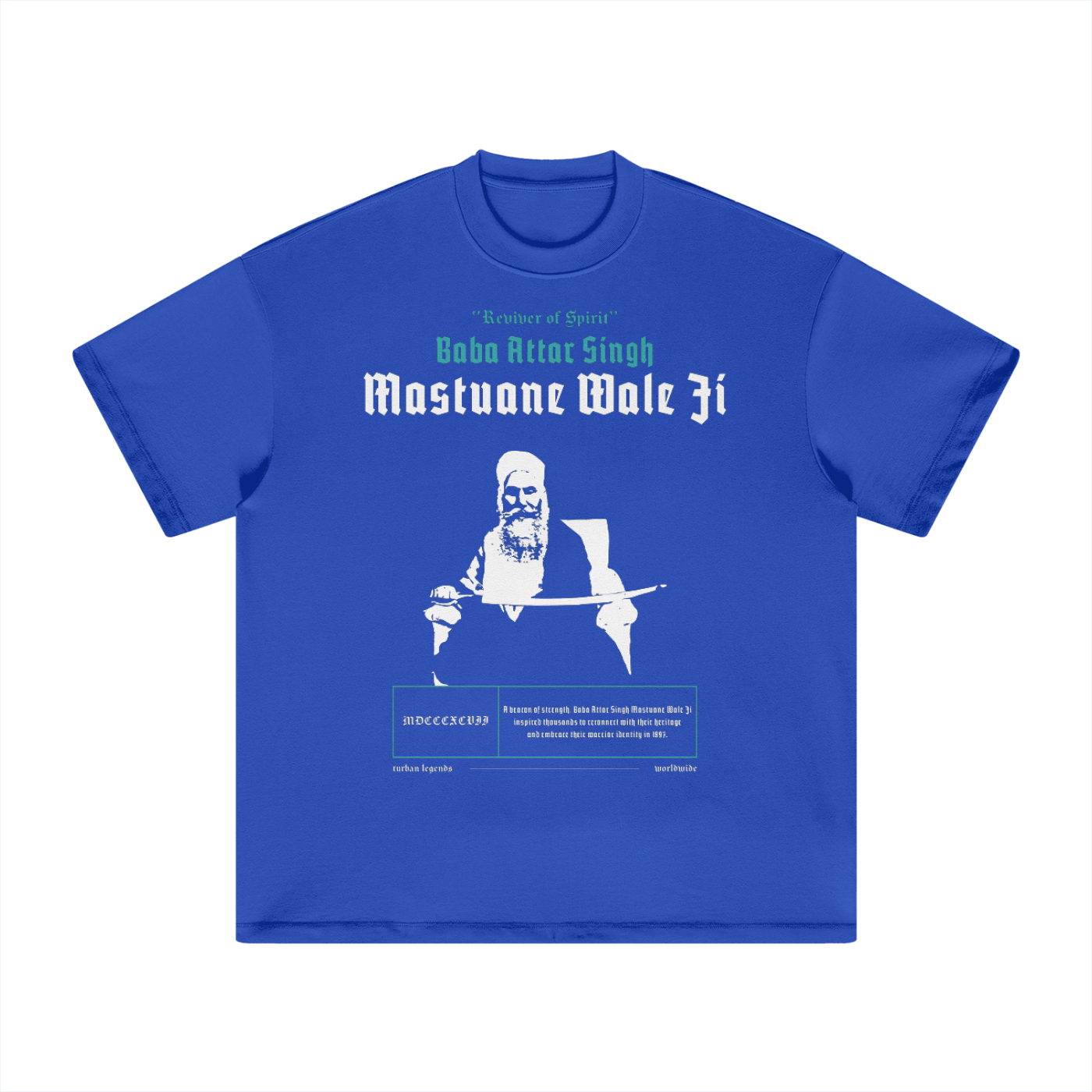 Mastuane Heavy Tee by TURBAN LEGENDS