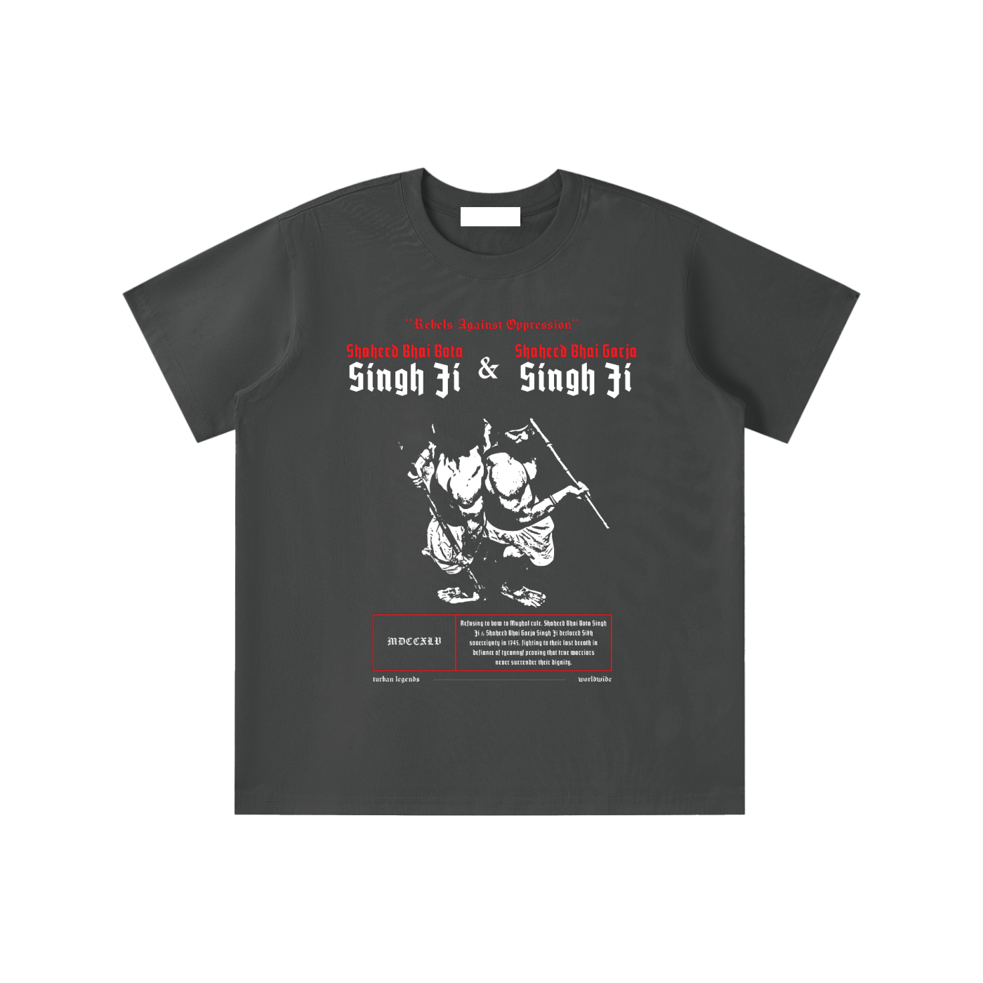 Bhai Bota Singh Ji & Bhai Garja Singh Ji Retro Kids' T-shirt