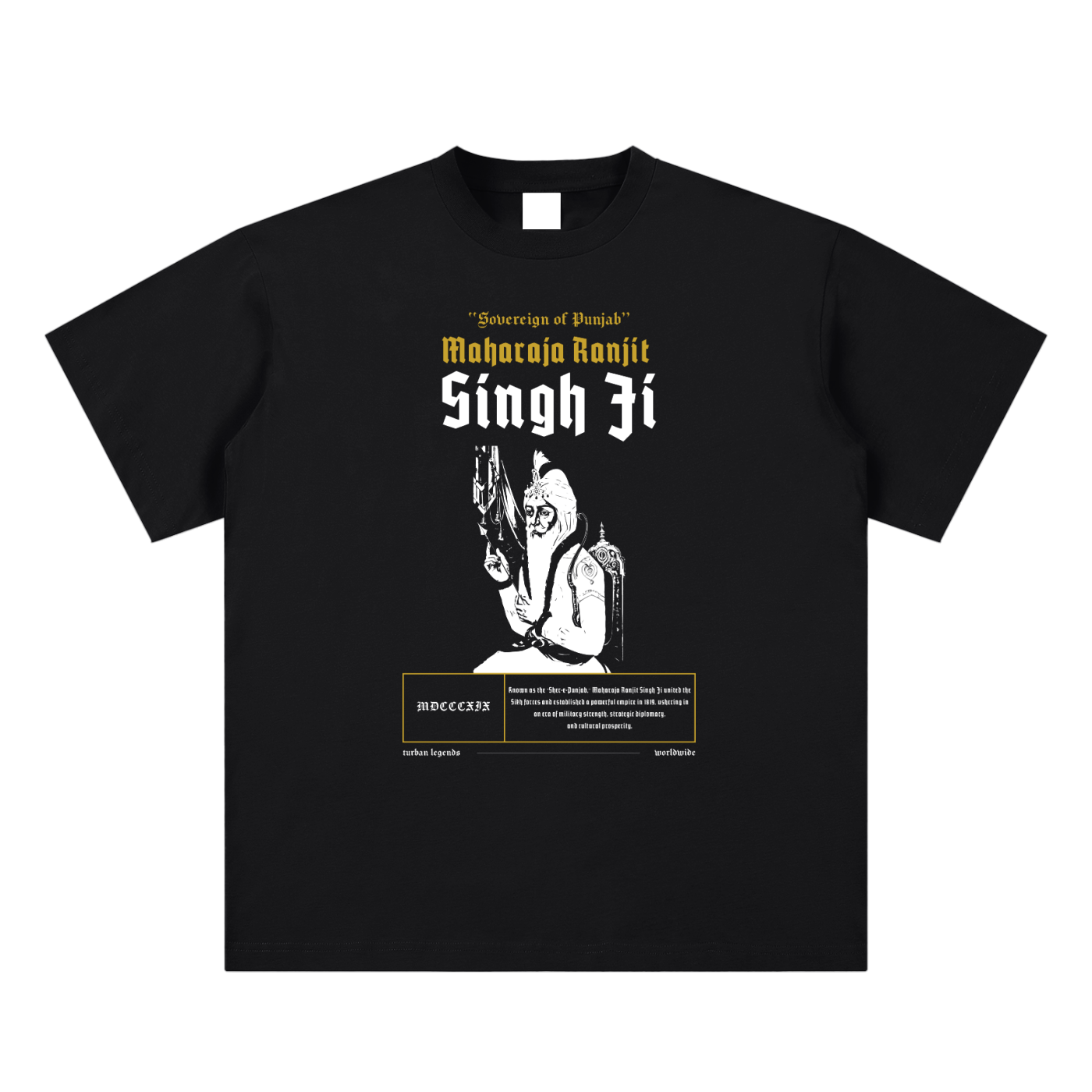 Maharaja Ranjit Singh Ji Retro Tee