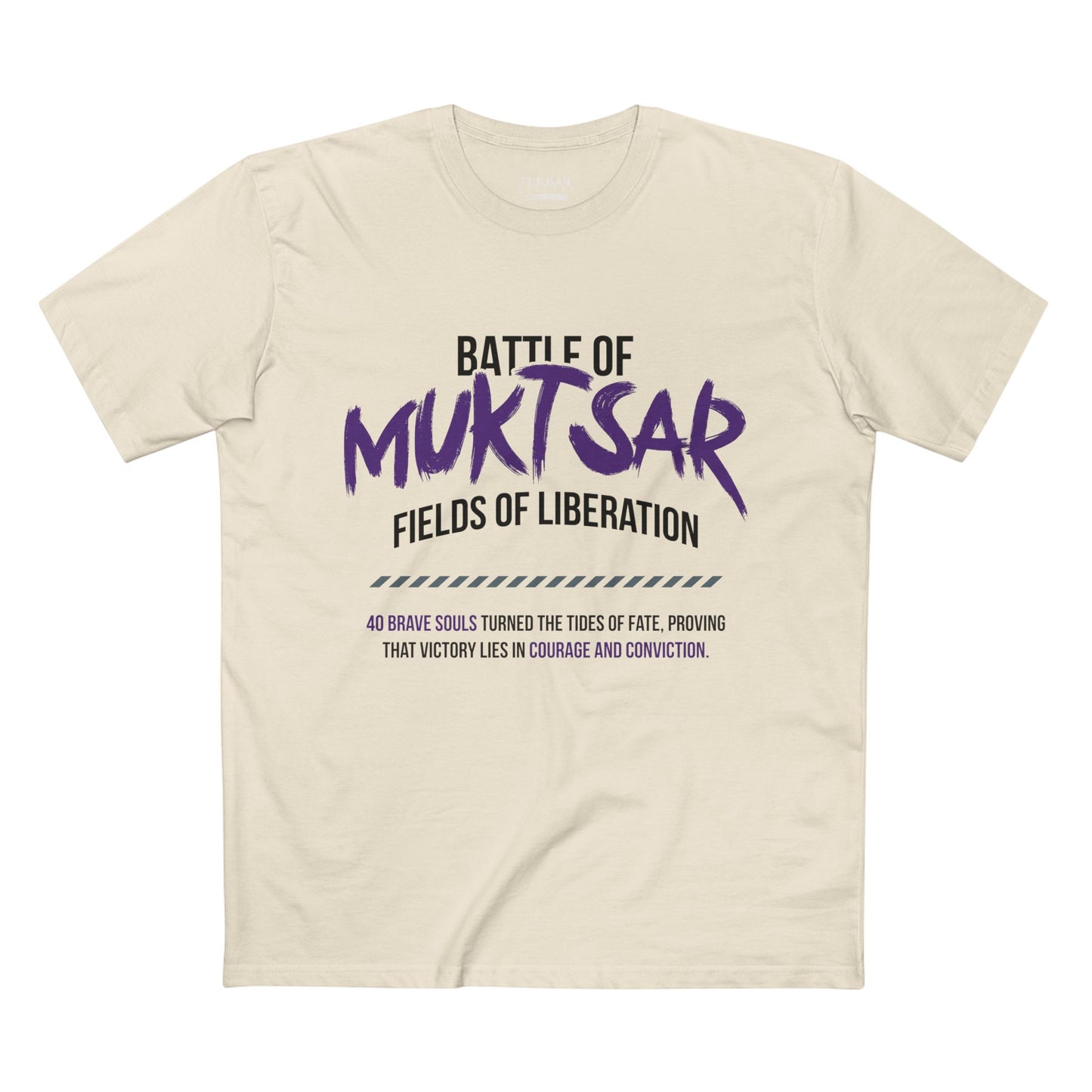AKHAR Edition Tee by TURBAN LEGENDS - MUKTSAR