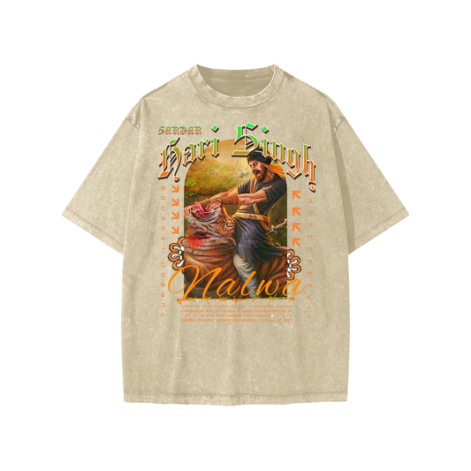 Hari Singh Nalwa Ji Vintage Kids Tee – Turban Legends®