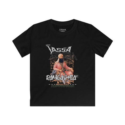 Kid’s VINTAGE Series Tee by TURBAN LEGENDS - JASSA SINGH RAMGARHIA JI