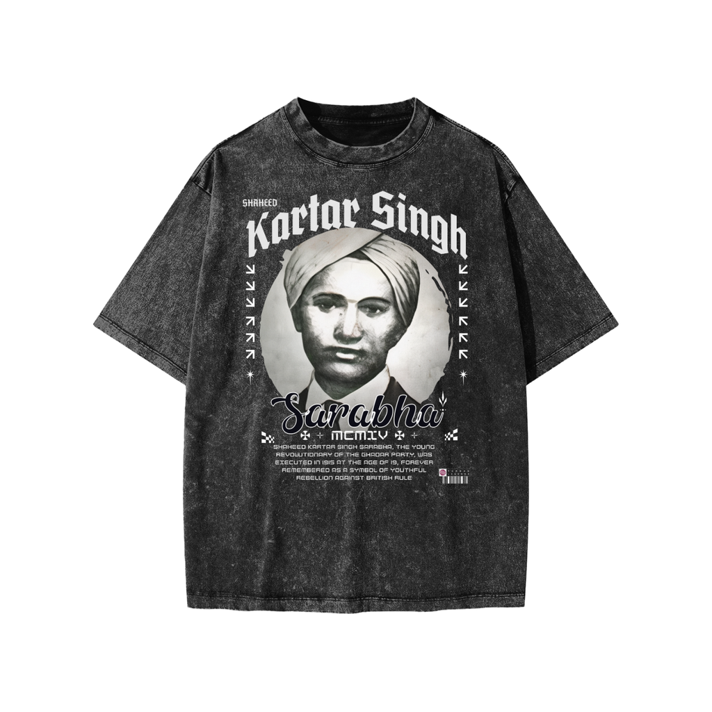 Kartar Singh Sarabha Ji Vintage Kids Tee