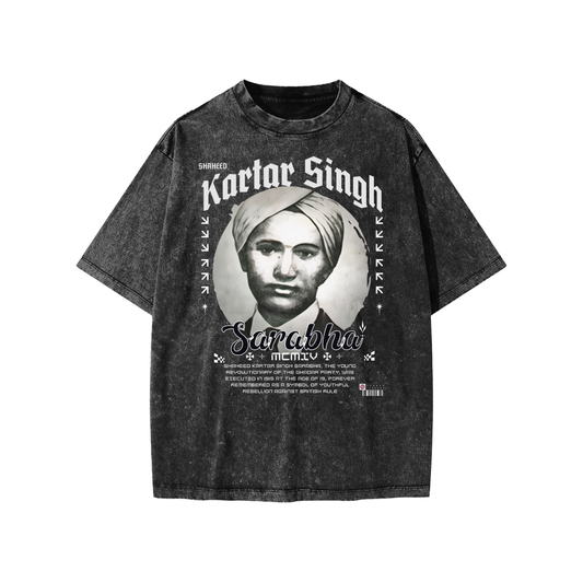 Kartar Singh Sarabha Ji Vintage Kids Tee