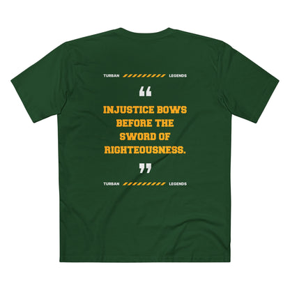 AKHAR Edition Tee by TURBAN LEGENDS - SIRHIND