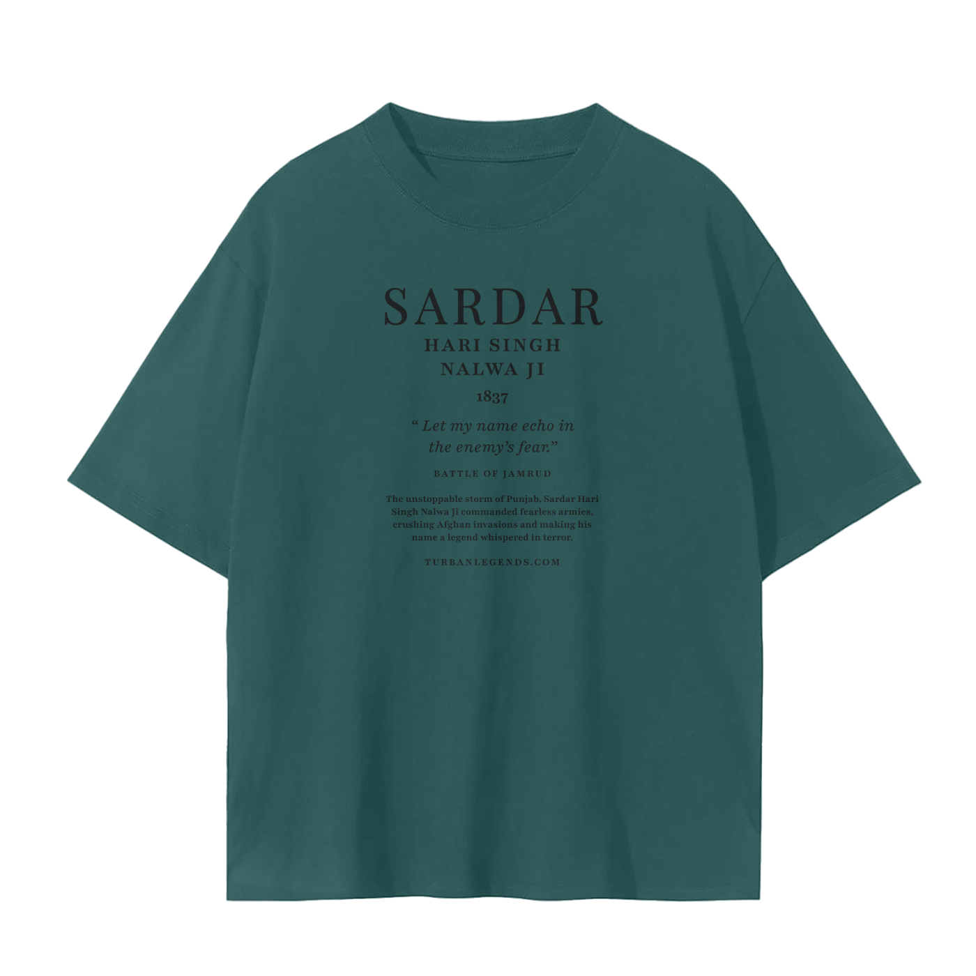 Sardar Hari Singh Nalwa Ji Tee – Turban Legends®