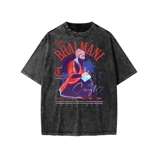 Bhai Mani Singh Ji Vintage Kids Tee – Turban Legends®