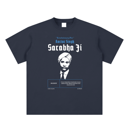 Kartar Singh Sarabha Ji Retro Tee