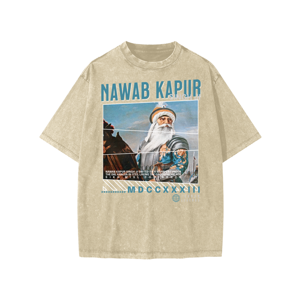 Nawab Kapur Singh Ji Vintage Kids Tee