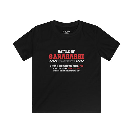 Kid’s AKHAR Edition Tee by TURBAN LEGENDS - SARAGARHI