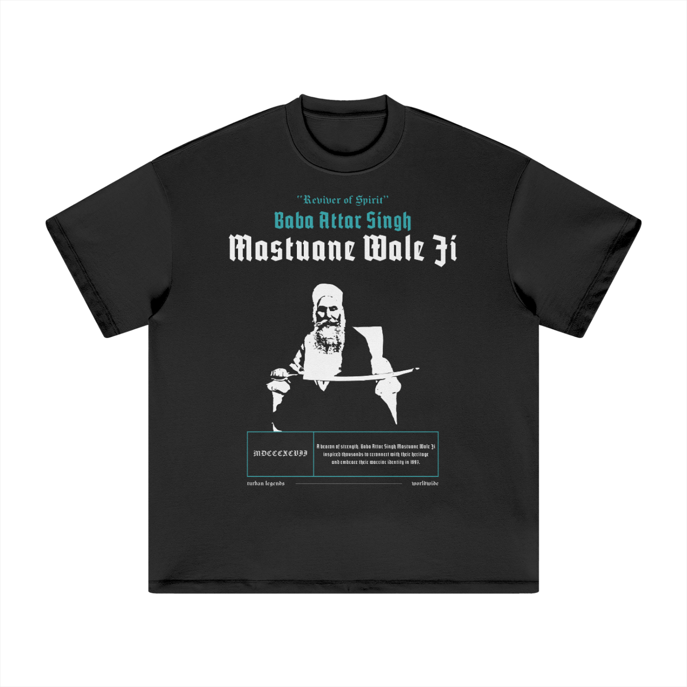 Mastuane Heavy Tee by TURBAN LEGENDS