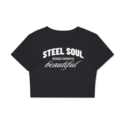 Steel Soul Crop Tee – Akali Essntls