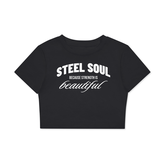 Steel Soul Crop Tee – Akali Essntls